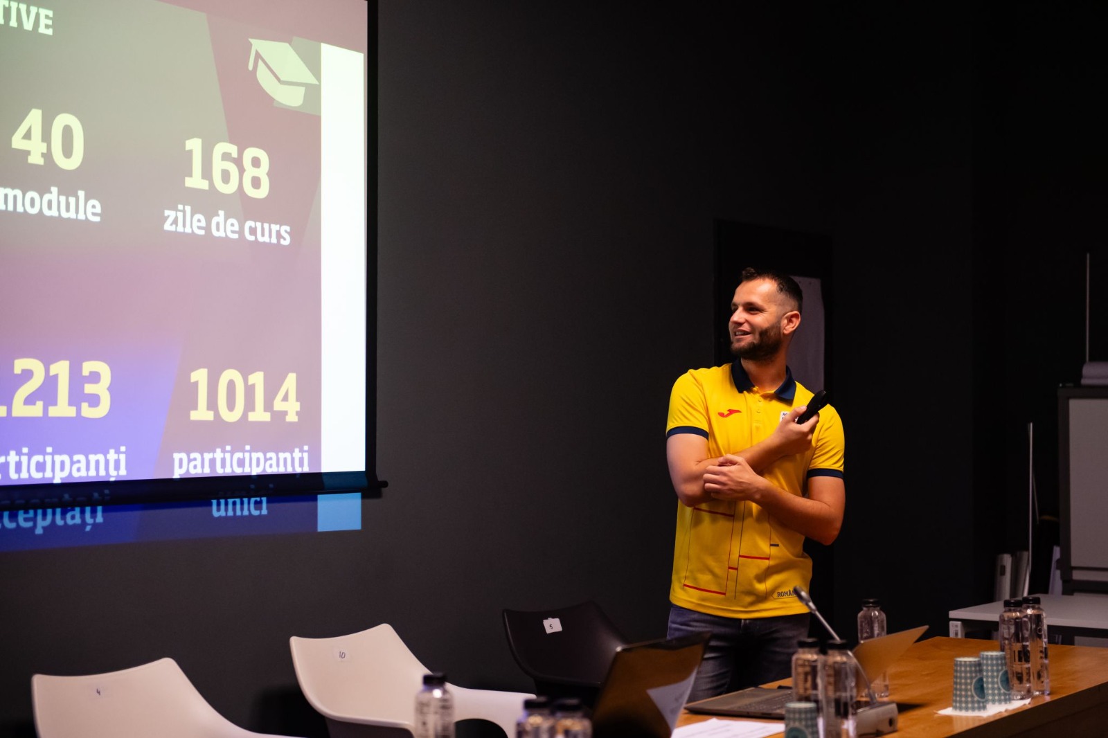 Romania FA instructor Andrei Neacșu