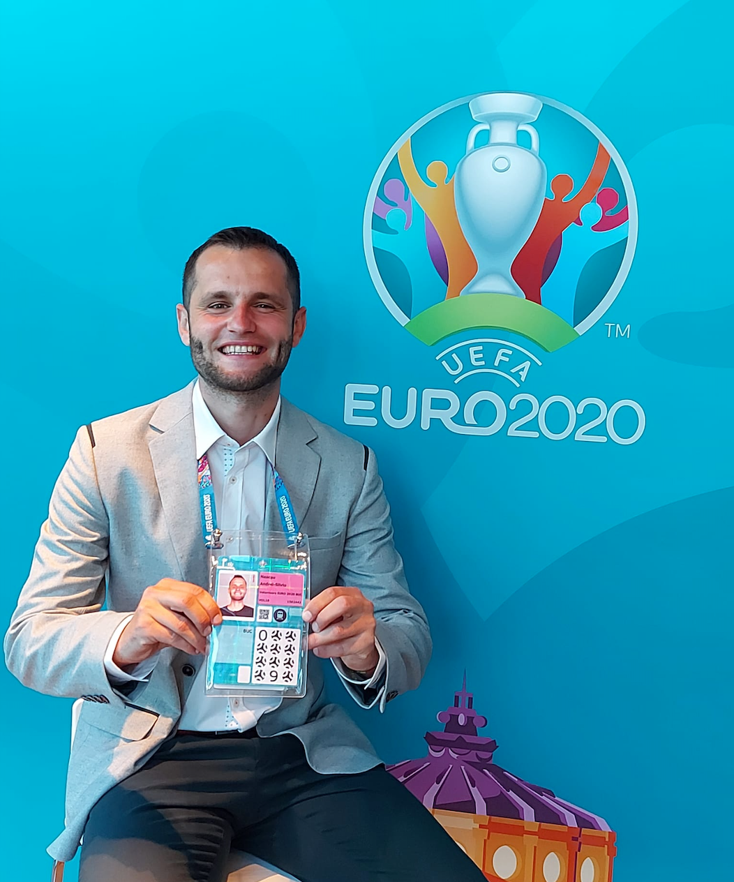 Romania Euro 2020 Volunteer Andrei Neacșu