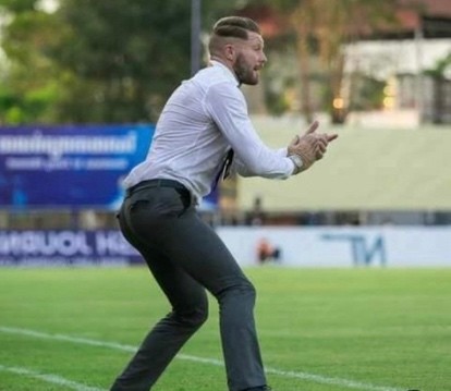 Football Coach Alistair Heath