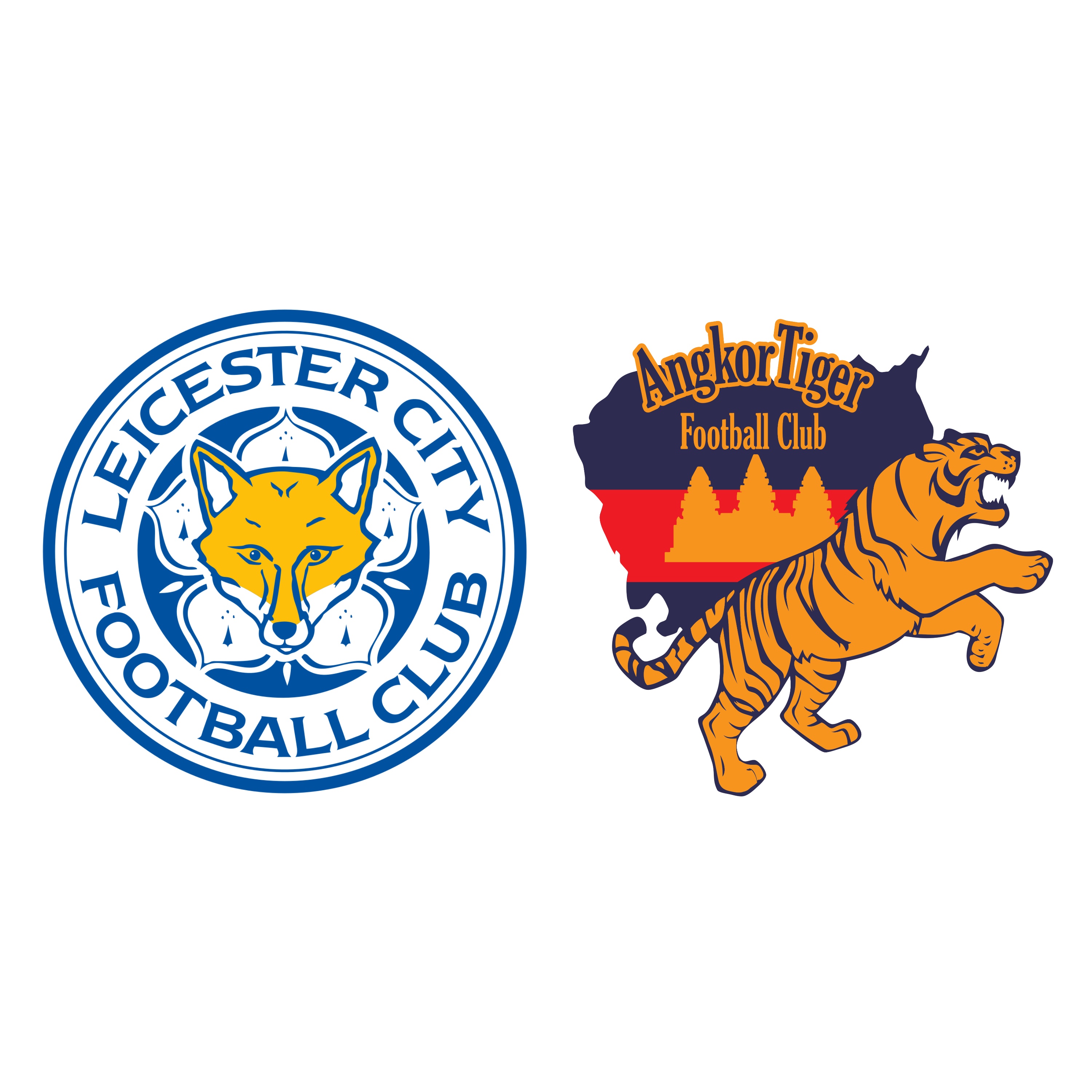 Leicester City Logo, Angkor Tiger Logo