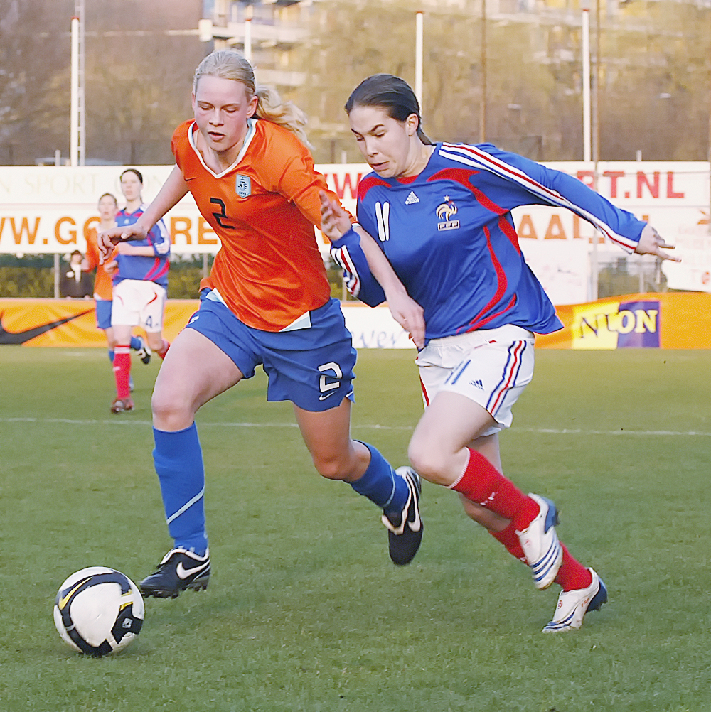 Chelsea Disseldorp Dutch Youth National Team vs France