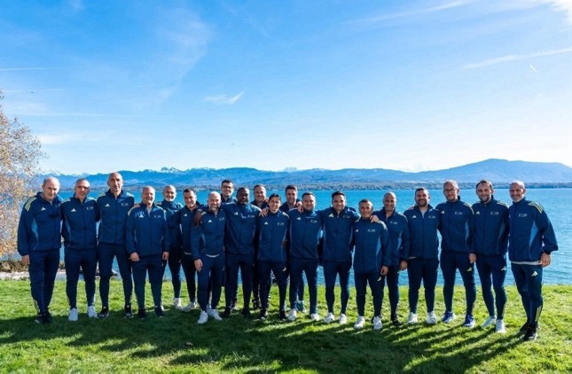 Maltese coach Etienne Vella on the UEFA Pro License course