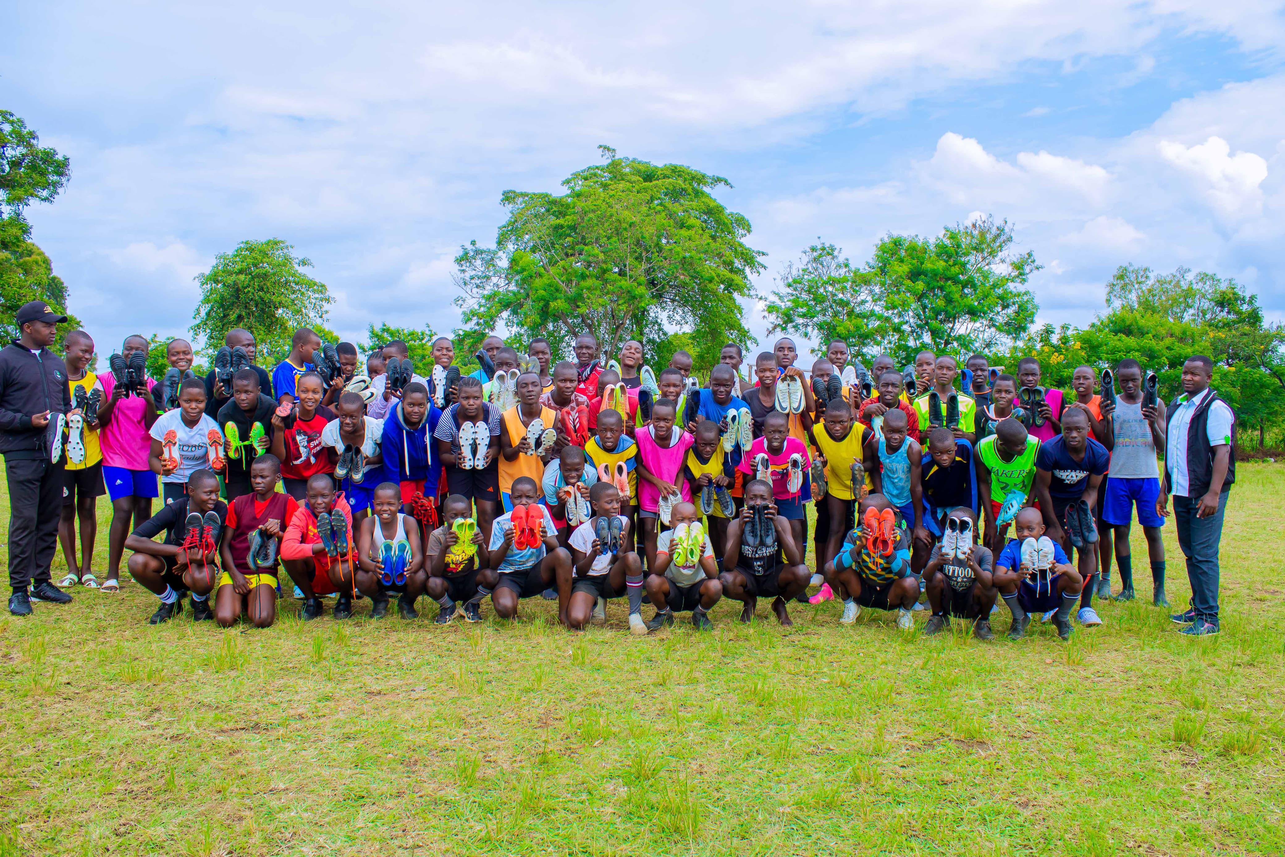 Journalist and radio presenter Jamie McCreedy with his charity efforts in Kenya