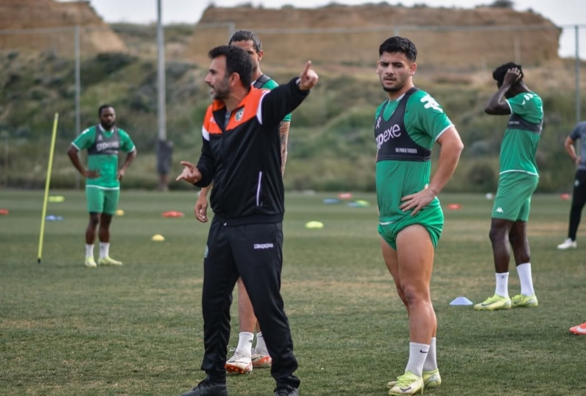 Cypriot Coach Loucas Sialis during his time at Omonia 29M