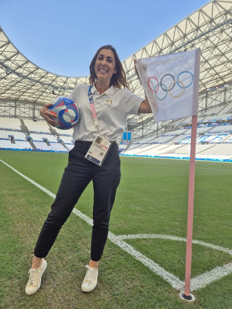 at the Stade Vélodrome in Marseille during the 2024 Olympics