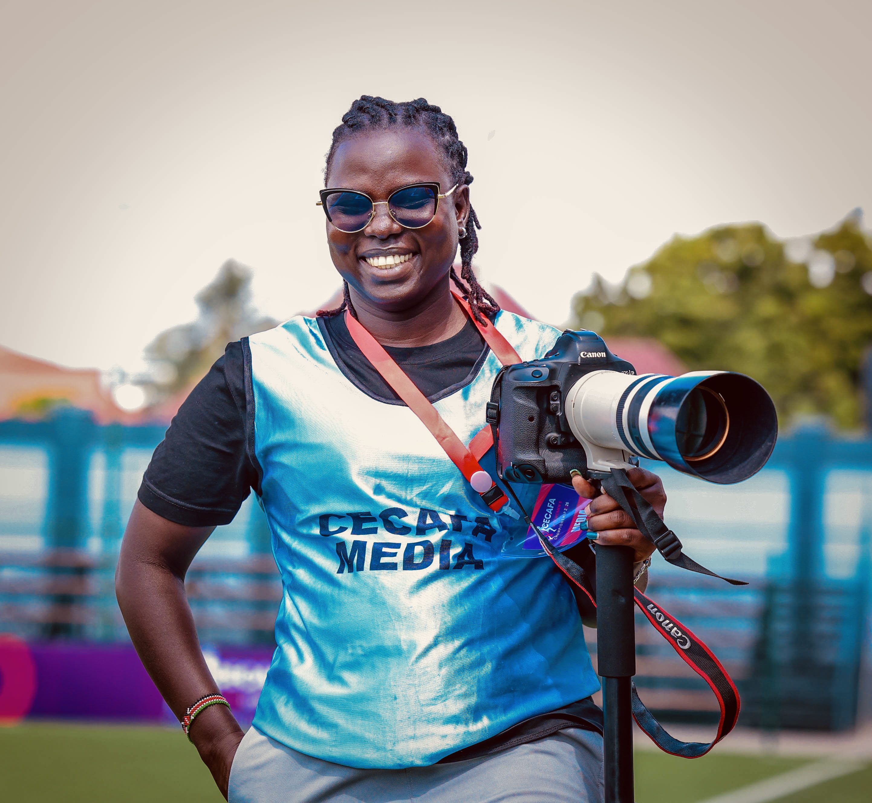 Sarah Poni Jacob, Media Officer at the South Sudan Football Association