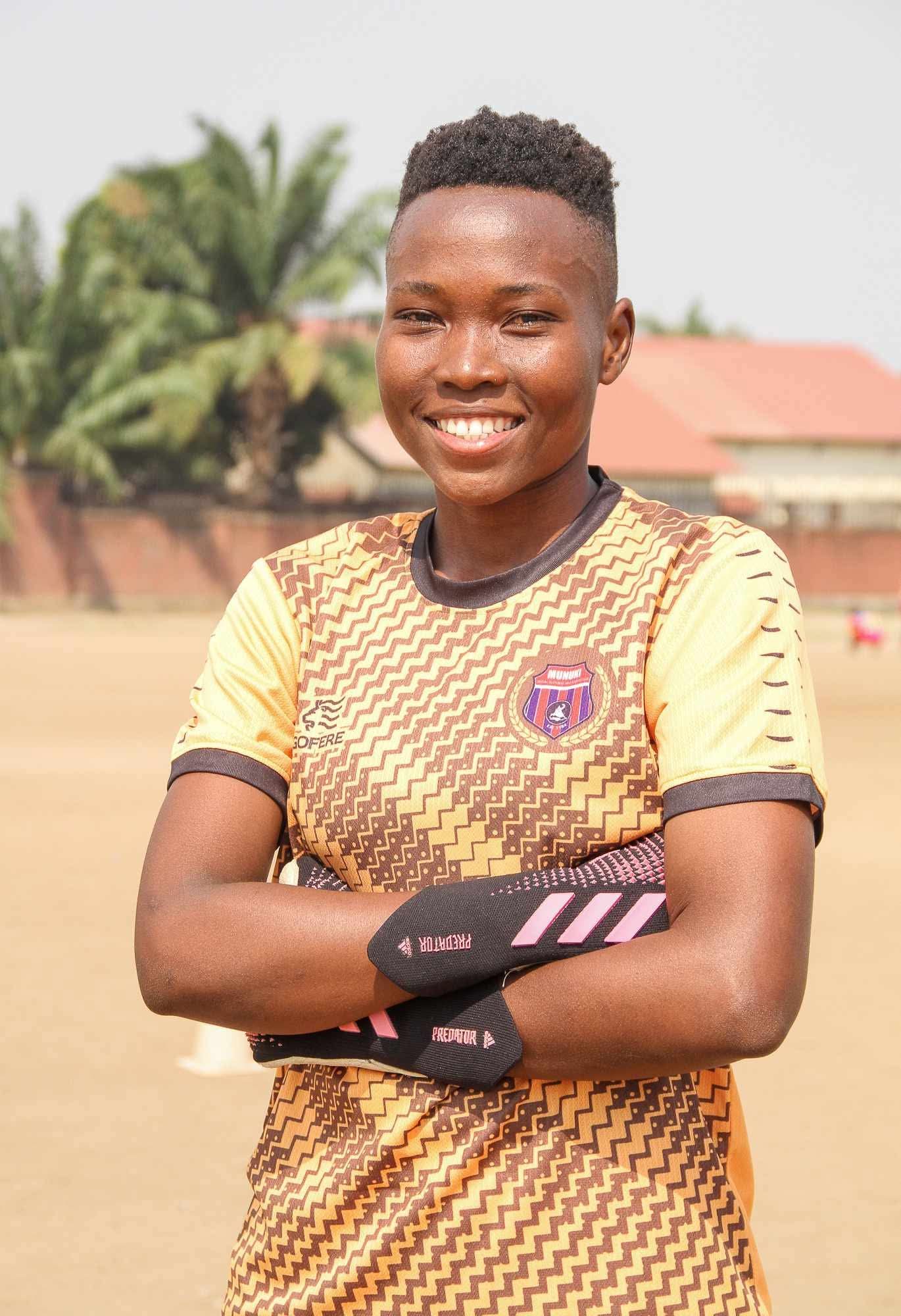 Munuki goalkeeper Soga Grace 'Dia Sisi'