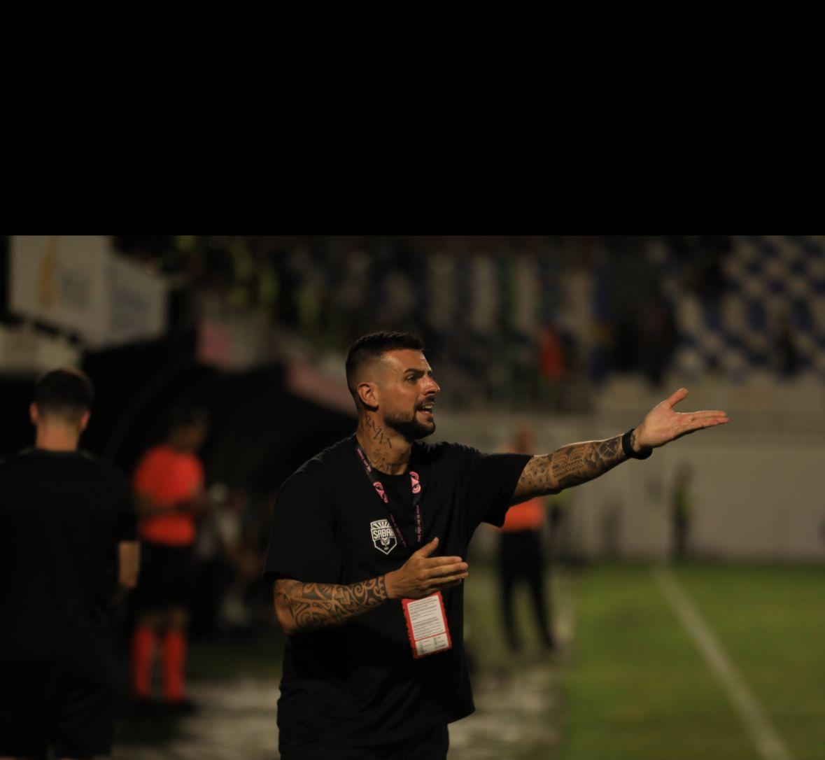 Valerio Zuddas. football coach at FK Sabah