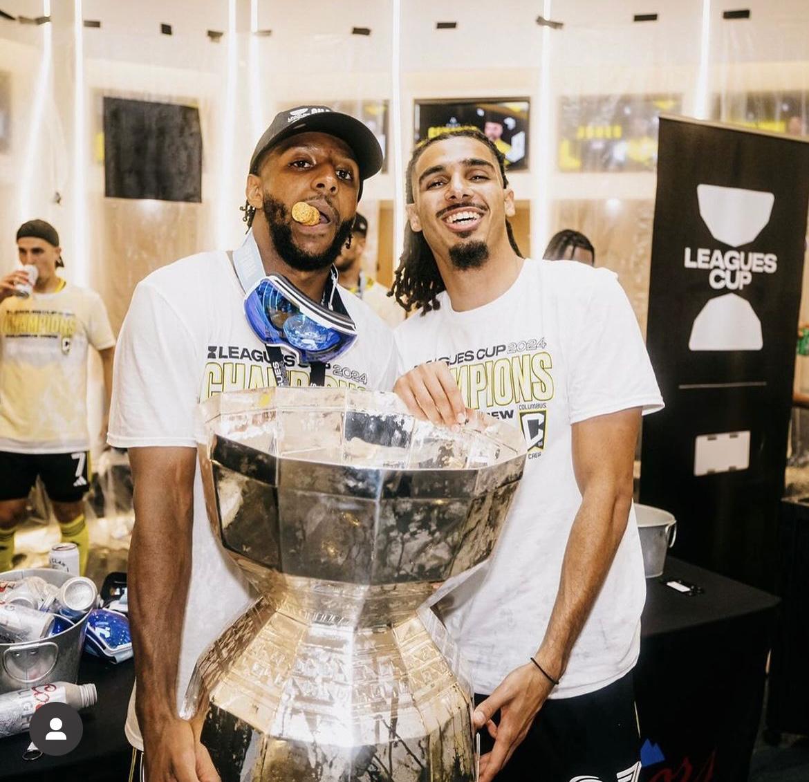 Yiannis Tsala and Mohamed Farsi, MLS Cup and Leagues Cup champion